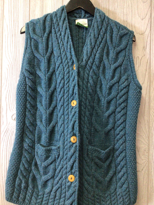 Shannon Woolen Mills Vest Supersoft Merino Size X-Large